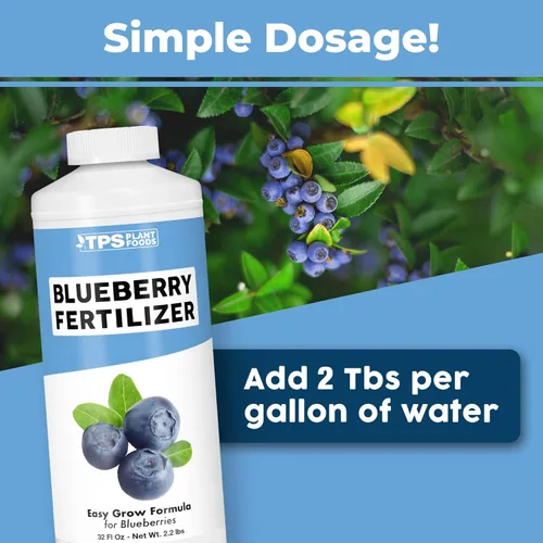 Miniatura 3 de Fertilizante de arándanos - Alimento vegetal líquido para bayas más grandes, mejor producción de frutas y desarrollo de raíces más fuerte, 32 onzas