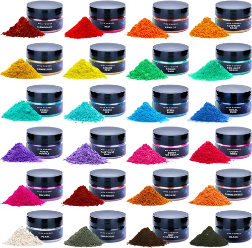 Polvo de mica para resina epoxi, fabricación de jabón, brillo de labios, pigmento en polvo para uñas, pigmento de color de resina epoxi, tinte para