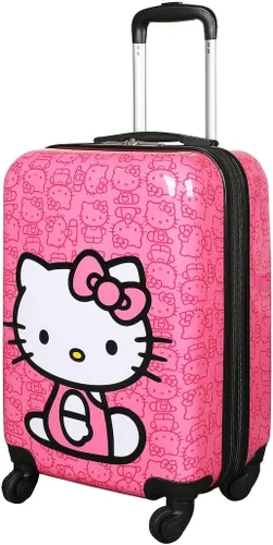 Bioworld Hello Kitty Sentado Personaje Rosa 20" Adulto ABS Equipaje