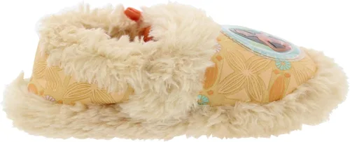 Miniatura 4 de Disney Moana - Pantuflas de felpa para niña pequeña con piel sintética 11-12 M EE UU para niño pequeño coral Coral