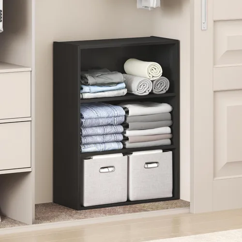 Miniatura 7 de Furinno Reed - Organizadores y almacenamiento de armario, organizador de armario de 5 niveles, estante abierto, para armario, dormitorio, sala