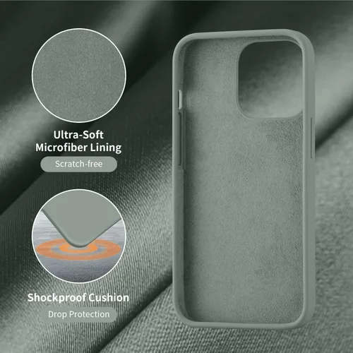 Miniatura 5 de Cordking Funda diseñada para iPhone 13 Pro Max, Funda Protectora de Teléfono de Silicona Ultra Delgada a Prueba de Golpes