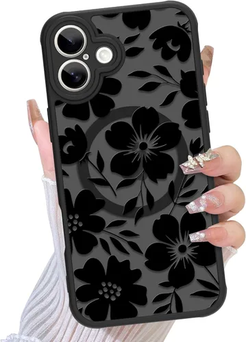 Miniatura 85 de TEAUGHT Compatible con iPhone 11 Funda con patrón lindo estampado de leopardo negro guepardo + protector de pantalla a prueba de golpes, funda