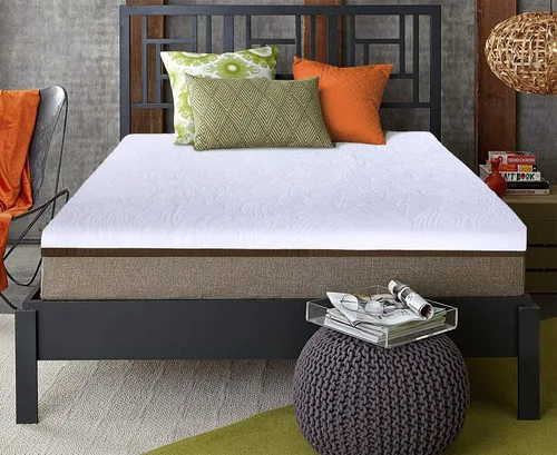 Miniatura 8 de Live and Sleep Colchón ultra de espuma viscoelástica de gel de 10 pulgadas en una caja, equilibrio medio, cama fresca en una caja, certificado