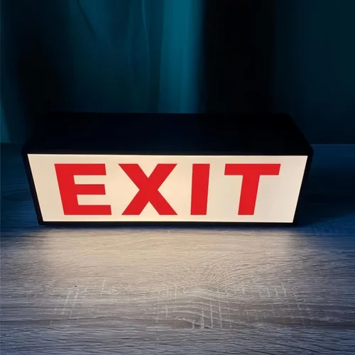 Miniatura 16 de Caja de luz LED RGB de neón de aplausos atenuable para montaje en pared pulsante, señal de advertencia de estudio, luces iluminadas en señal