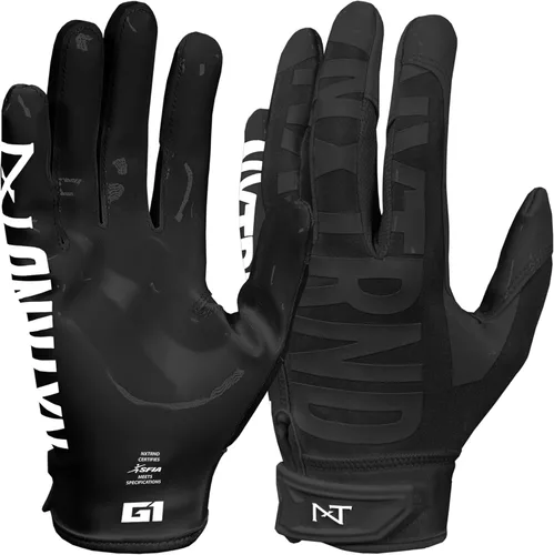 Nxtrnd G1 Pro - Guantes de fútbol americano para hombre, guantes de receptor pegajosos para adultos