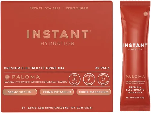 Miniatura 19 de Instant Hydration Shawn Johnson - Paquetes de electrolitos en polvo sin azúcar, mezcla de bebida electrolítica de limonada de cereza y artículos