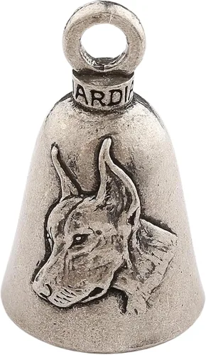 Miniatura 22 de Campana Guardian Bell para Perro de Buena Suerte con Llavero y Bolsa de Regalo de Terciopelo Negro Campana para Motocicleta Metal Libre de Plomo