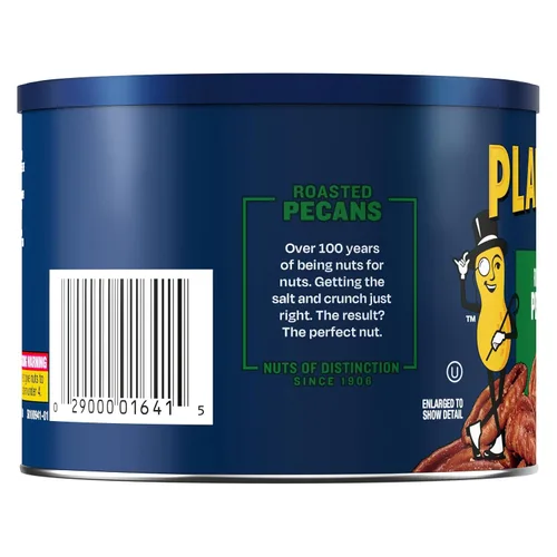 Miniatura 9 de PLANTERS Nueces de pecana tostadas, aperitivos para fiestas, proteína a base de plantas, nueces para hornear, aperitivo rápido para adultos