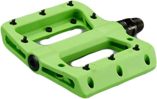 Miniatura 2 de Pedales de bicicleta de montaña Pedales de fibra de nailon MTB para bicicletas de montaña y carretera Pedal de bicicleta de plataforma plana