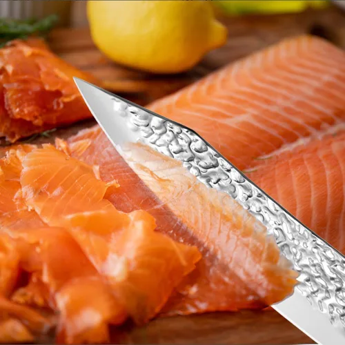 Miniatura 6 de Cuchillo de chef de 8 pulgadas, cuchillo de chef súper afilado, cuchillo de cocina para cocinero casero, cuchillo universal de acero inoxidable al