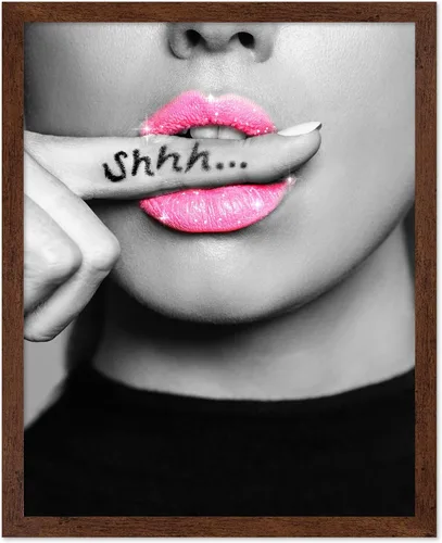 Miniatura 8 de Poster Master Impresión de labios dorados, póster de mordida de labio, arte moderno y minimalista, regalo bohemio para hombres y mujeres, diseño