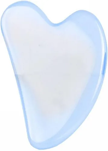 Miniatura 2 de Herramienta de cuarzo natural con forma de corazón de cristal Gua Sha, herramienta de masaje de spa, herramienta de masaje facial para cuello