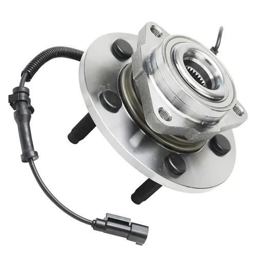 Miniatura 7 de Detroit Axle - 2 Cubos de Cojinetes de Rueda Delantera para Dodge Ram 1500 2009-2011, Conjunto de Cojinetes de Rueda y Cubos 2010, Par de Cubos
