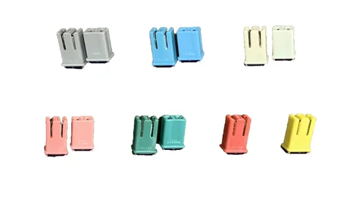 Miniatura 4 de Truck Upfitters Kit de fusibles de cartucho en forma de caja mini compatible con MCASE automotriz de 34 piezas para automóviles, camiones y SUV