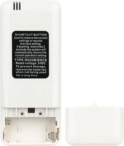Miniatura 4 de RG52B/BGCE Reemplazar AC Control Remoto Ajuste Para Aire Acondicionado Midea RG52F2/BGE RG52B/BGEU RG52B/BGCE