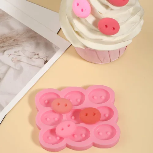 Miniatura 7 de 1 molde de silicona para decoración de pastel de nariz de cerdo, molde de silicona de chocolate para nariz de animal, para cocina, hornear, Moldes