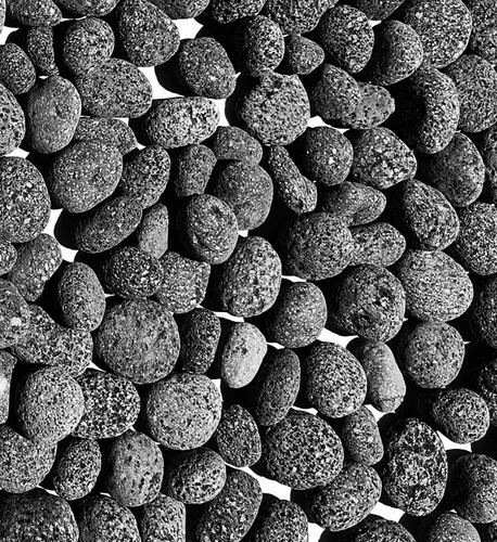 Rocas de lava negra para hoguera - de 1/2 a 1 pulgada, 10 libras - Rocas para chimenea de gas - Roca de lava negra para hoguera de propano - Piedra