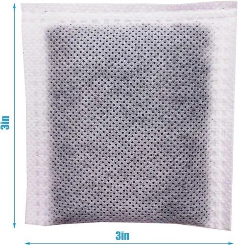 Miniatura 7 de Paquete de 8 filtros compactos de carbón activado absorbente de olores, desodorante recargable compatible con latas iTouchless de 2.5 galones, 3
