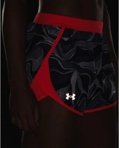Miniatura 8 de Under Armour Fly By 2.0 - Pantalones cortos estampados de correr para mujer