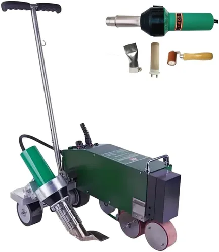 Miniatura 8 de Herramientas profesionales de soldadura para techos de PVC de 110 V 1600 W, kit de pistola de calor, soldador de plástico, pistola de soldadura