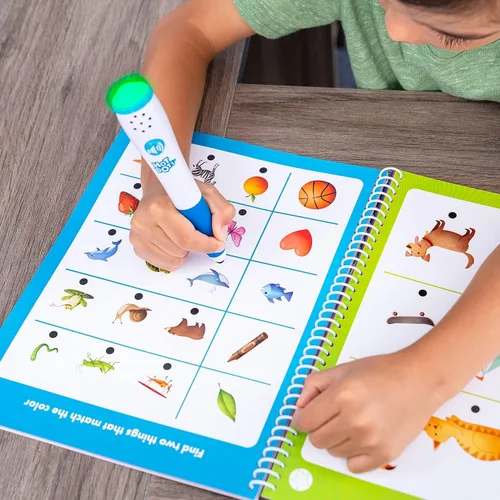 Miniatura 2 de Educational Insights Hot Dots Let's Learn Pre-K Math - Libro de trabajo de matemáticas preescolar para aprender a contar y colores con actividades