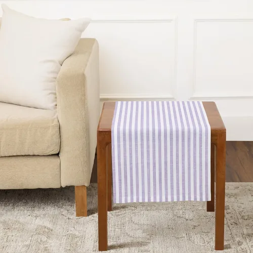 Miniatura 57 de Solino Home Camino de mesa de lino de 36 pulgadas – Amalfi Stripe 100% lino puro, camino de mesa azul marino y blanco, 14 x 36 pulgadas, ideal