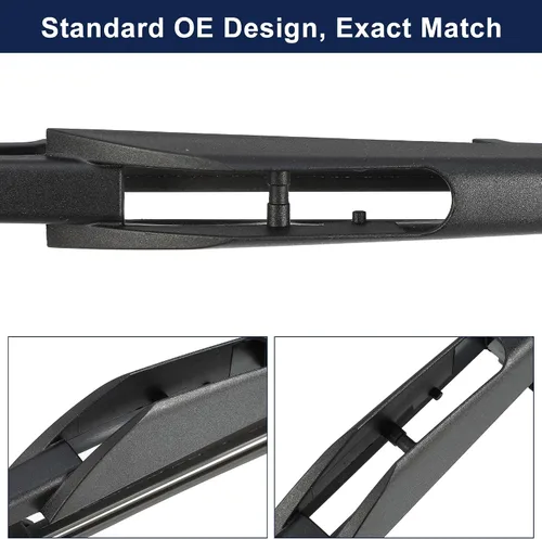 Miniatura 5 de X AUTOHAUX Repuesto de limpiaparabrisas trasero para Mini Cooper One R50 2001-2004 para Mini Cooper R53 2001-2004