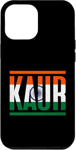 Miniatura 7 de Funda para iPhone XS Max Kaur con apellidos y orgullo familiar con bandera de India