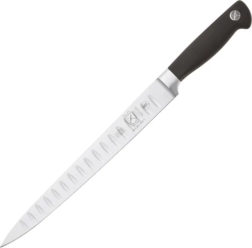 Miniatura 29 de Mercer Culinary M21076 Genesis Cuchillo de chef de 6 pulgadas con respaldo corto, negro