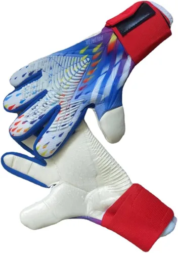 Miniatura 3 de Longjihui - Guantes de portero de fútbol, guantes de entrenamiento de portero de agarre fuerte, antideslizantes y transpirables para adultos