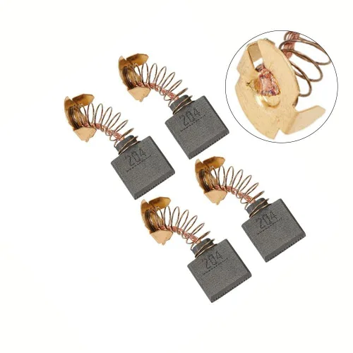 Miniatura 4 de Juego de 4 cepillos de carbono para amoladora angular Makita CB204 CB203 CB202 CB200 191953-5 191957-7