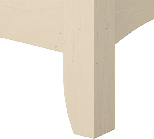 Miniatura 6 de Bush Home Salinas - Organizador de 6 cubos en blanco antiguo, solución de almacenamiento de oficina, organizador para el hogar con estantería