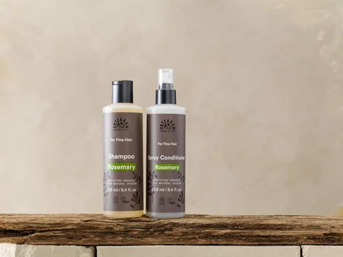 Miniatura 2 de URTEKRAM Champú de romero para cabello fino, 250 ML