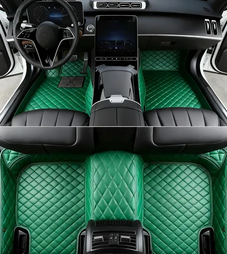 Miniatura 16 de Tapetes de cuero para automóvil con protección para todo tipo de clima personalizados para autos sedán, SUV y deportivos, tapete impermeable