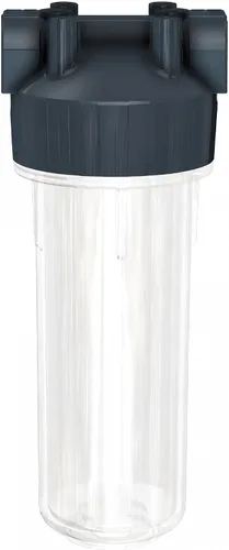 Miniatura 6 de Pentair Pentek 150067 Carcasa de Filtro Estándar Tradicional, NPT 3/4" Carcasa de Filtro de Agua Opaca 10 con Tapa y Botón de Alivio de Presión, 10