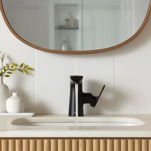 Miniatura 4 de American Standard 7061121.243 Aspirations - Grifo de baño extraíble, 1.2 GPM, negro mate Mate negro