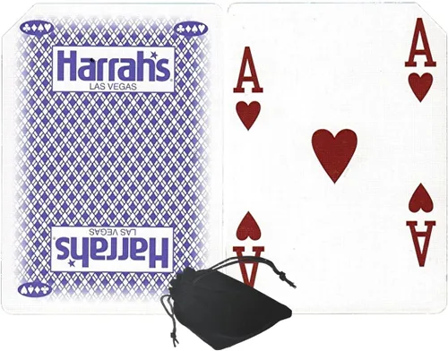 Miniatura 33 de Cyber-Deals Authentic Las Vegas Casino Table-Played Playing Cards – 52 Cards Each, No Jokers – Variety of Casinos & Colors Aliante - White/Blue