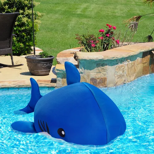 Miniatura 6 de Posh Creations Flotadores flotantes de animales y fideos con EPS para niños, adolescentes y adultos, cómodo flotador de piscina de peluche