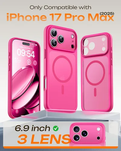Miniatura 483 de TOCOL Funda para iPhone 11, compatible con Magsafe, protección completa de cámara, imanes integrados, protección contra caídas, funda translúcida