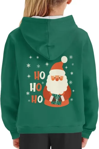 Miniatura 4 de Renewold Sudaderas con capucha para niños y niñas, sudadera larga con bolsillo