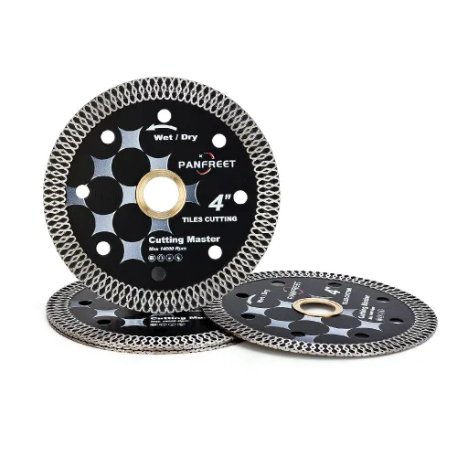 Miniatura 8 de Hoja fina estupenda de la porcelana del diamante de 4" para cortar las tejas de cerámica de la porcelana del mármol