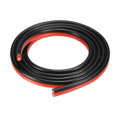 Miniatura 8 de MECCANIXITY Alambre de calibre 8, 2 conductores, alambre de silicona paralelo de 8 AWG, alambre eléctrico de cobre estañado de 4.9 ft/5 pies