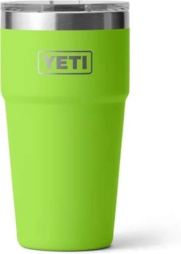Miniatura 11 de YETI Rambler - Vaso apilable de 20 onzas, acero inoxidable, aislado al vacío con tapa MagSlider Verde mar
