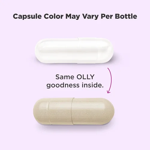 Miniatura 2 de OLLY Happy Hoo-Ha Cápsulas, Probiótico para Mujeres, Salud Vaginal y Equilibrio del pH, 10 Mil Millones de UFC, Sin Gluten - 25
