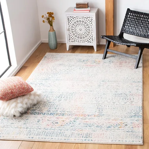 Miniatura 8 de SAFAVIEH Tulum Collection - Alfombra decorativa de 2 x 5 pies, diseño marroquí bohemio envejecido, no desprende pelusa y de fácil cuidado, ideal