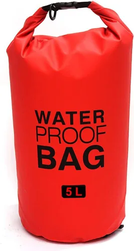 Miniatura 4 de Adoretex Bolsa seca portátil de rafting impermeable plegable bolsa de almacenamiento de natación 5L (7 "x16")