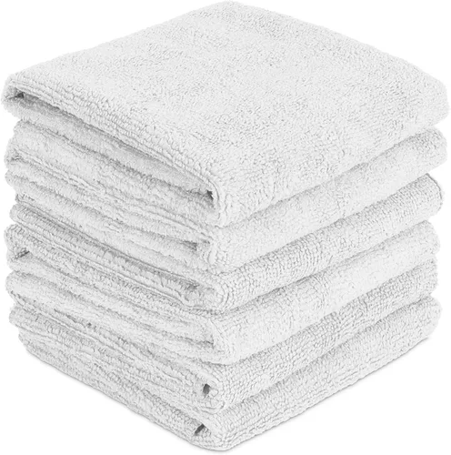 Miniatura 10 de Pacific Linens Paños de limpieza de microfibra, toalla para automóviles, ventanas, espejos, pantalla de computadora portátil, iPhone, iPad y más.
