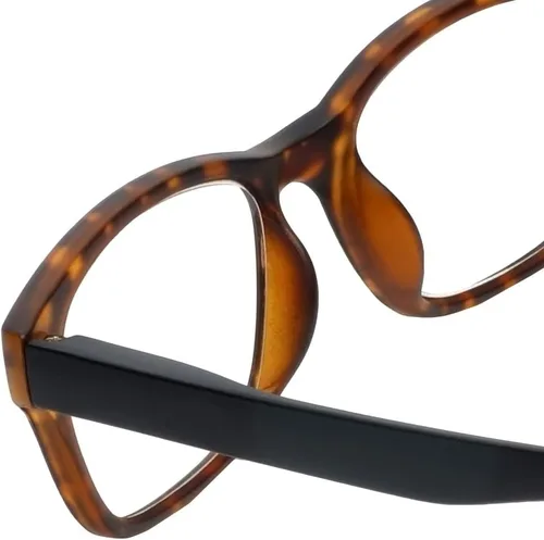 Miniatura 5 de Calabria Magz Greenwich - Gafas de lectura magnéticas con luz azul Tortuga Habana Marrón Oro