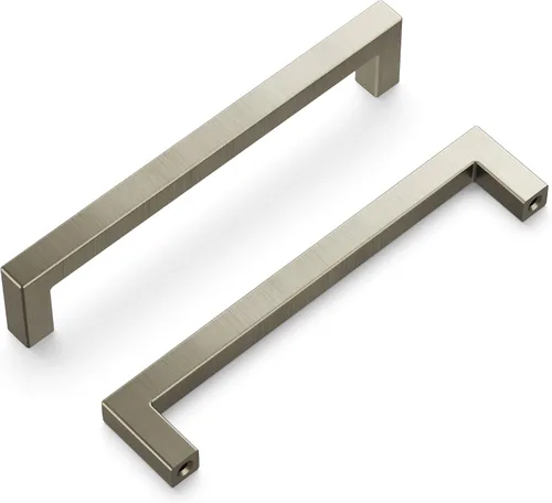 Miniatura 68 de Hickory Hardware - HH075326-BGB - Manija de la colección Skylight, 3 pulgadas de centro a centro, latón dorado cepillado.